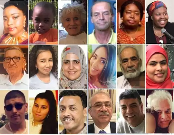 Faces of People still Missing from the Deadly London blaze (Photos)